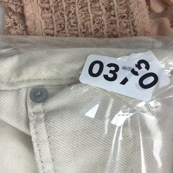 J. Crew Women’s Size 31 Jeans High-rise 90s classic straight-fit in Ecru - Picture 15 of 15